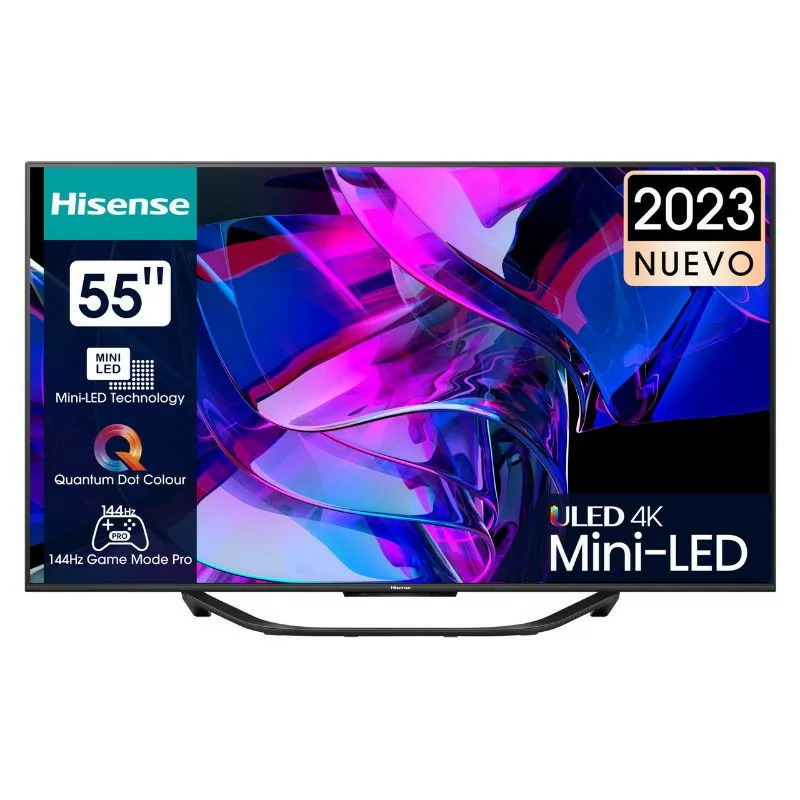 Hisense 55" ULED Smart TV - Mini-LED 55U7KQ - 144 Hz - 4K Ultra HD