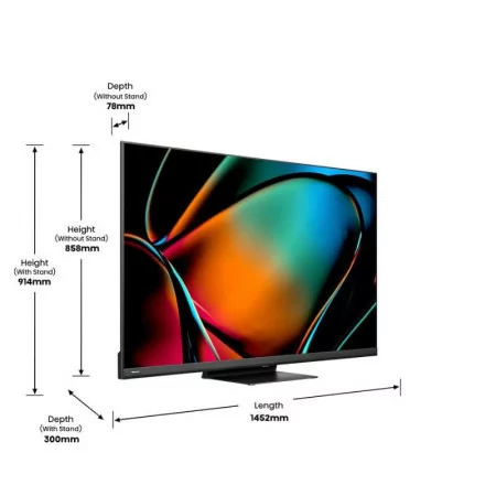 Hisense 65 ULED Smart TV - Mini-LED Pro 65U8KQ - 4K Ultra HD