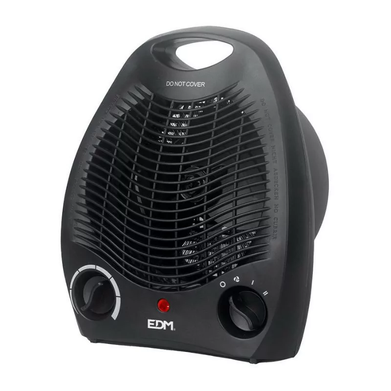 EDM Table Heater - Vertical - 2000W 50Hz - Black - 07220