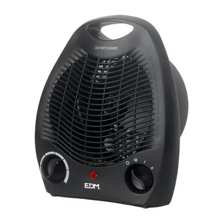 EDM Table Heater - Vertical - 2000W 50Hz - Black - 07220