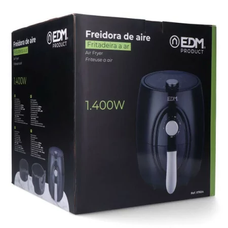 Air Fryer EDM 3,6L - Fritadeira de Ar com Cesto - 1400W|EdM|8425998076547