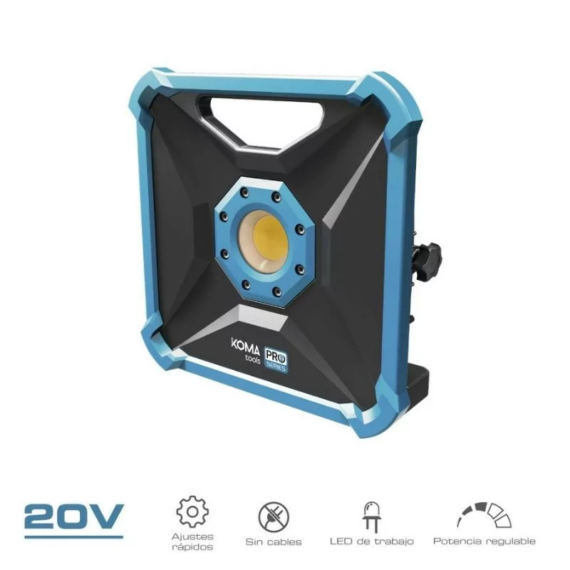 Foco Projetor LED Koma Tools Pro Series - 20W 1800 Lumens|Koma|8425998087550 Foco Projetor LED Koma Tools Pro Series - 20W 1800 Lumens|Koma|8425998087550