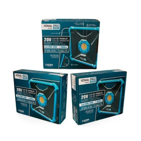Koma Tools Pro Series LED Projector Spotlight - 20W 1800 Lumens