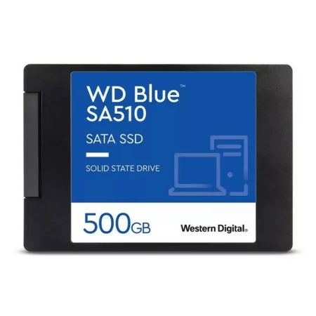 SSD 2,5" Western Digital Blue SA510 SATA 500GB|Western Digital|0718037884639