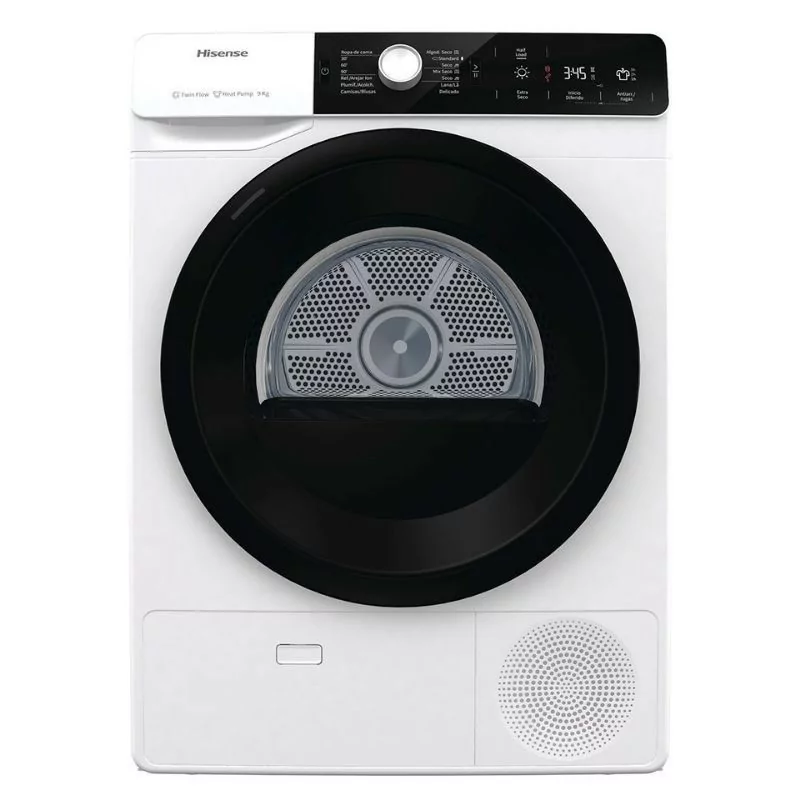 Hisense 9 kg Tumble Dryer (Heat Pump - White) - DHGA901NL