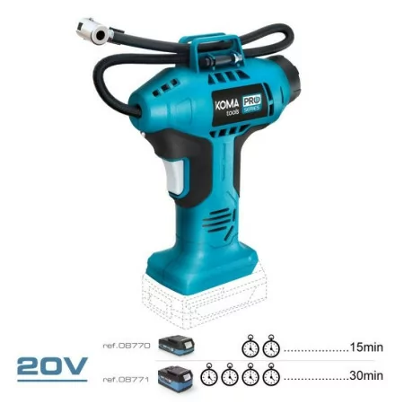 Koma Tools Pro Series Air Compressor - 20v