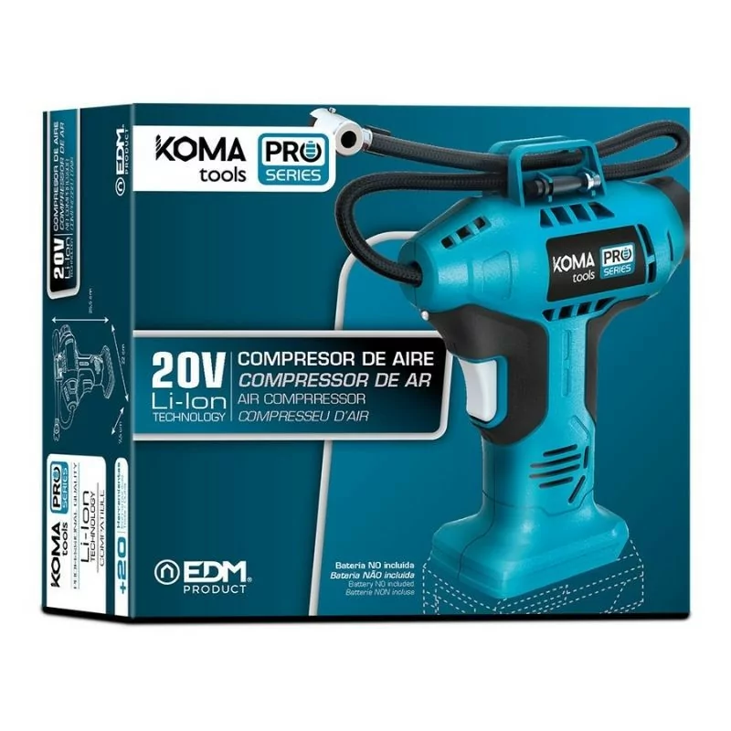 Compressor de Ar Koma Tools Pro Series - 20v