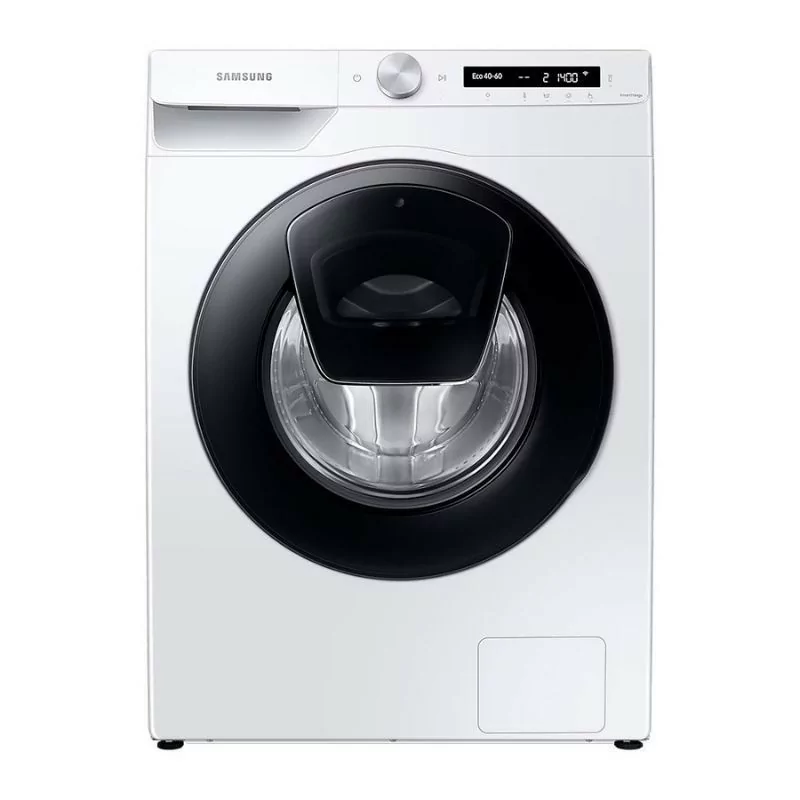 Samsung Washing Machine - Add Wash - 9Kg - 1400RPM - Class A - White - WW90T554DAW