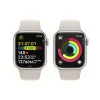 Apple Watch Série 9 Gps 41mm Starlight Alumínio Ip6x/retina/sens.o2/sens.temp/app Emerg Mr8t3qla