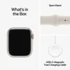 Apple Watch Série 9 Gps 41mm Starlight Alumínio Ip6x/retina/sens.o2/sens.temp/app Emerg Mr8t3qla