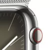 Apple Watch Series 9 GPS + Cellular Aço Inoxidável Prateado | Bracelete Loop Milanesa Prateado (45mm)|Apple|0195949025495