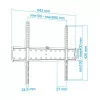 Suporte de Parede TooQ - P/ Ecrãs - 37" / 70" - Preto - LP4170F-B|TooQ|8433281007154