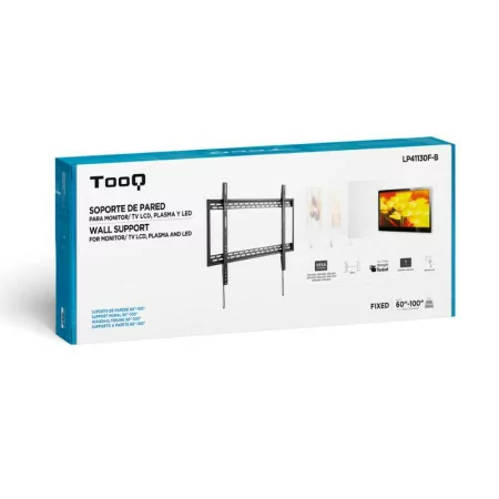 Soporte de pared fijo tooq lp41130f-b para tv de 60-1