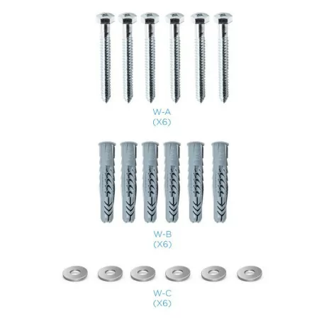 Soporte de pared fijo inclinable tooq lp42130t-b para tv