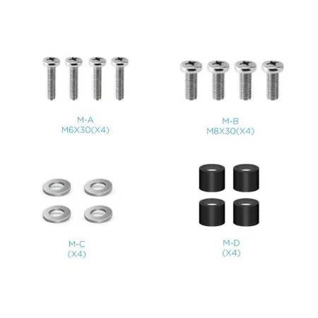 TooQ Wall Mount - For Screens - 32" / 55" - Black - LP4255T-B