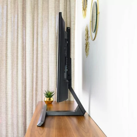 TooQ Table Stand - For Screens - 32" / 65" - Black - DB3265F-B