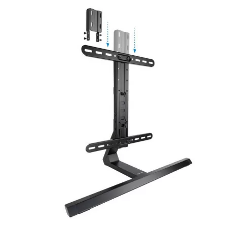 TooQ Table Stand - For Screens - 32" / 65" - Black - DB3265F-B