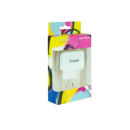 Carregador USB TooQ - Branco - TQWC-1S02WT|TooQ|8433281007291