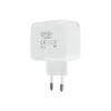 TooQ Dual Charger - USB-C - 27W - White - TQWC-2SC02WT