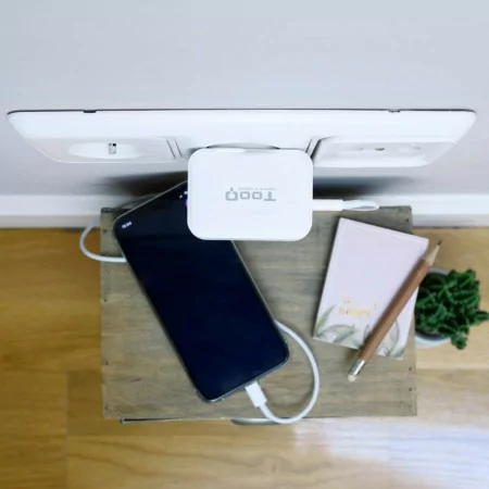 Carregador Duplo TooQ - USB-C - 27W - Branco - TQWC-2SC02WT|TooQ|8433281008359