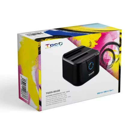 Docking station para discos duros tooq tqds-802b