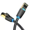 RJ45 SFTP Vention Network Cable - Cat8 - 50cm - Black - IKABD