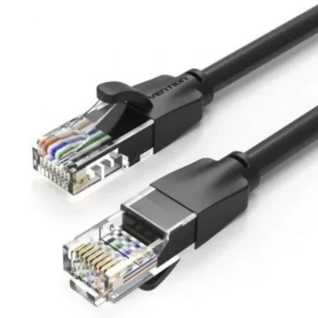 Cabo de Rede RJ45 UTP Vention - Cat6 - 2M - Preto - IBEBH|Vention|6922794741065