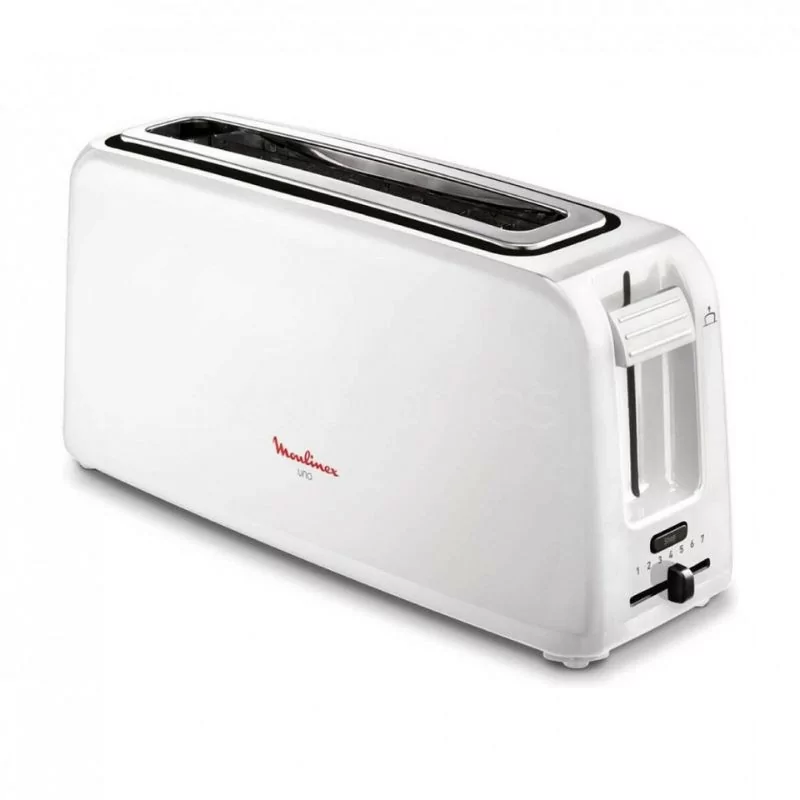 Moulinex Uno Toaster - 900W - 1 Slot - White - LS1A1110