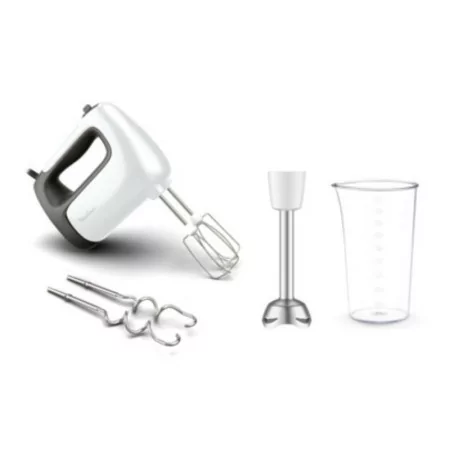 Batedeira Moulinex Prep'mix+ - 500W - Branca / Preta - HM462110|Moulinex|3016667243961