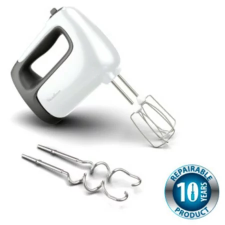 Batedeira Moulinex Prep'mix+ - 500W - Branca / Preta - HM462110|Moulinex|3016667243961