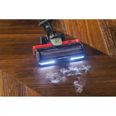 Hoover HF9 Upright Vacuum Cleaner - Anti-Twist - 350W - 21.6V - Black / Red - HF920H