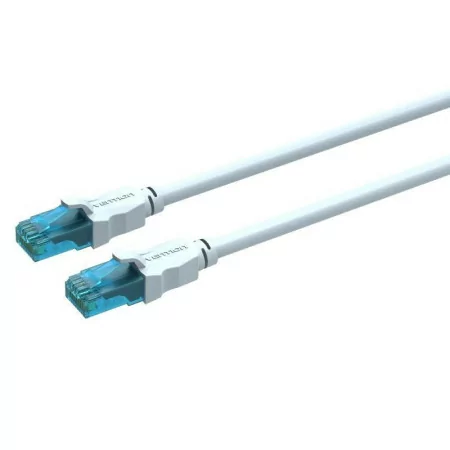 Cabo de Rede RJ45 UTP Vention - Cat5e - 75cm - Branco e Azul - VAP-A10-S075|Vention|6922794718920