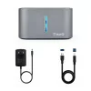 TooQ SATA Docking Station - 2.5/3.5" - USB 3.0/3.1 - TQDS-805G