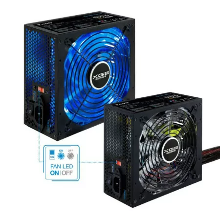 TooQ Xtreme Gaming Power Supply - Energy II - 600W - W/ LED - TQXGEII-600SAP