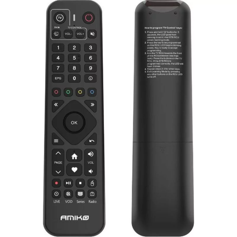 Comando Amiko Android - IR/TV - A4/A5/A6/A9|Amiko|5999883027639 Comando Amiko Android - IR/TV - A4/A5/A6/A9|Amiko|5999883027639