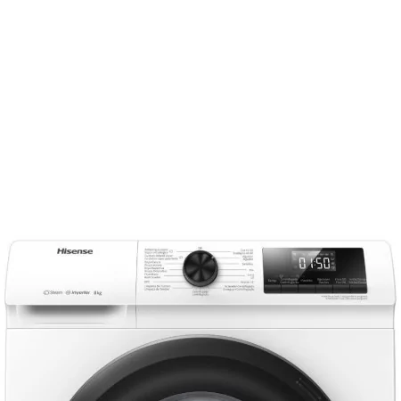 Máquina de Lavar Roupa Hisense WFQP901418VM - 9 kg - 1400 rpm - Classe B|Hisense|6901101826053