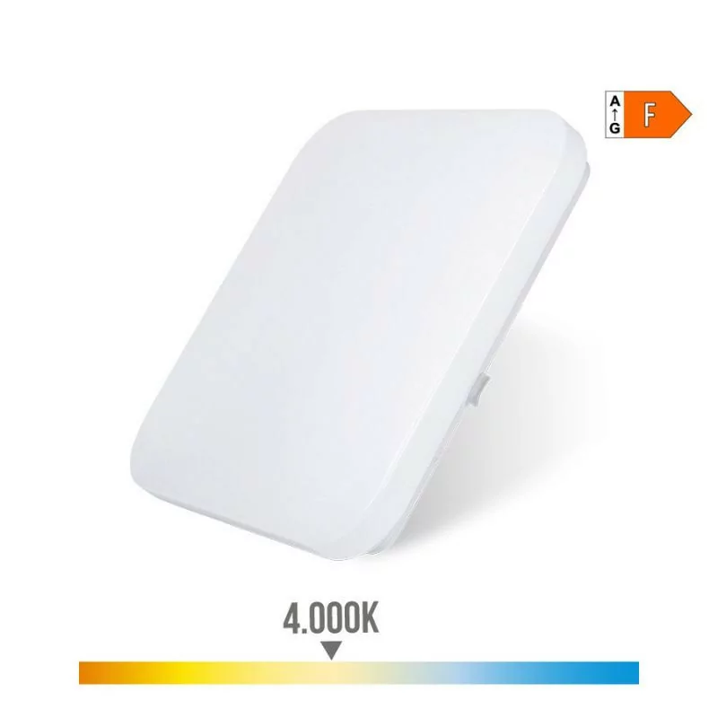 EDM LED EXTRA THIN Surface Wall Lamp - 24W 4000K - 37.5x37.5x7.1cm EDM LED EXTRA THIN Surface Wall Lamp - 24W 4000K - 37.5x37.5x7.1cm