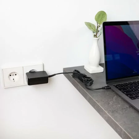 Carregador USB-C TooQ - 65W - P/ Portátil - Preto - TQLC-USBCGAN65PD|TooQ|8433281013186