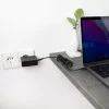 TooQ USB-C Charger - 65W - For Laptop - Black - TQLC-USBCGAN65PD