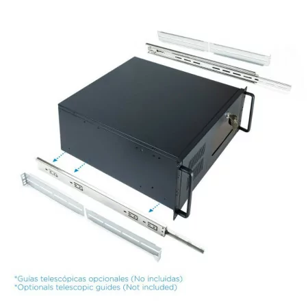 TooQ Rack - 19" - Without Power Supply - RACK-406N-USB3