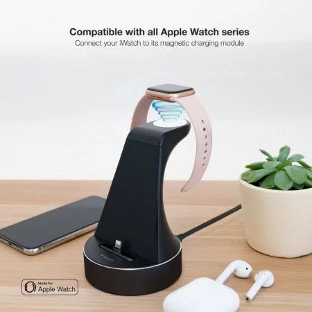 TooQ Dock - Wireless Charging - Black - TQCD02L