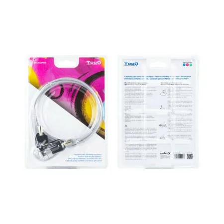 TooQ Security Cable - With Key - For Laptop Computer - 1.5M - TQCLKC0045-G
