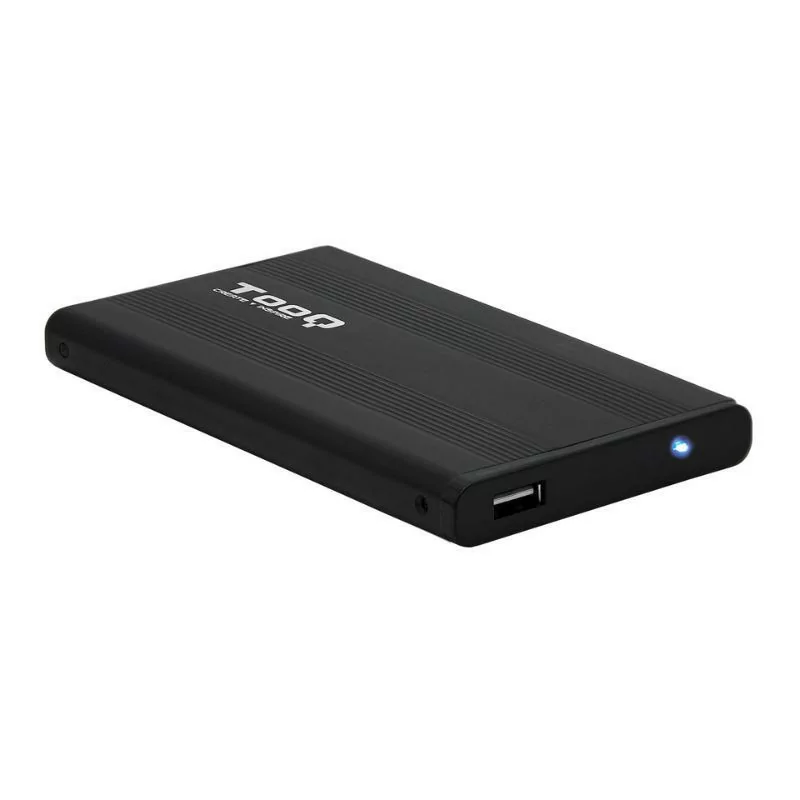 Caixa Externa TooQ - P/ Discos Rígidos - 2.5" - UBS 2.0 - Preto - TQE-2510B|TooQ|8433281000094 Caixa Externa TooQ - P/ Discos Rígidos - 2.5" - UBS 2.0 - Preto - TQE-2510B|TooQ|8433281000094