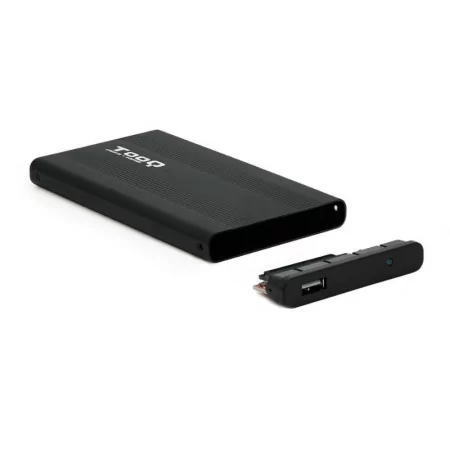 Caixa Externa TooQ - P/ Discos Rígidos - 2.5" - UBS 2.0 - Preto - TQE-2510B|TooQ|8433281000094