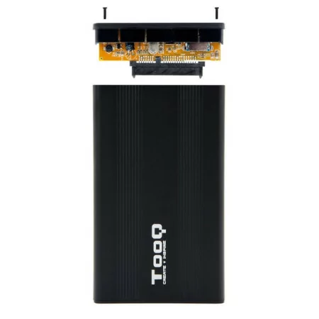 Caixa Externa TooQ - P/ Discos Rígidos - 2.5" - UBS 2.0 - Preto - TQE-2510B|TooQ|8433281000094