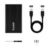 TooQ External Box - For Hard Drives - 2.5" - UBS 2.0 - Black - TQE-2510B