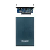 Caixa Externa TooQ - P/ Discos Rígidos - 2.5" - UBS 2.0 - Azul - TQE-2527PB|TooQ|8433281010222