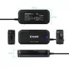 TooQ Charger - For Laptop - Universal - 90W - USB 2.0 - TQLC-90BS02M