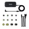 TooQ Charger - For Laptop - Universal - 90W - USB 2.0 - TQLC-90BS02M