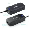 TooQ Charger - For Laptop - 90W + 2x USB2.0 - Black - TQLC-90BS02AT